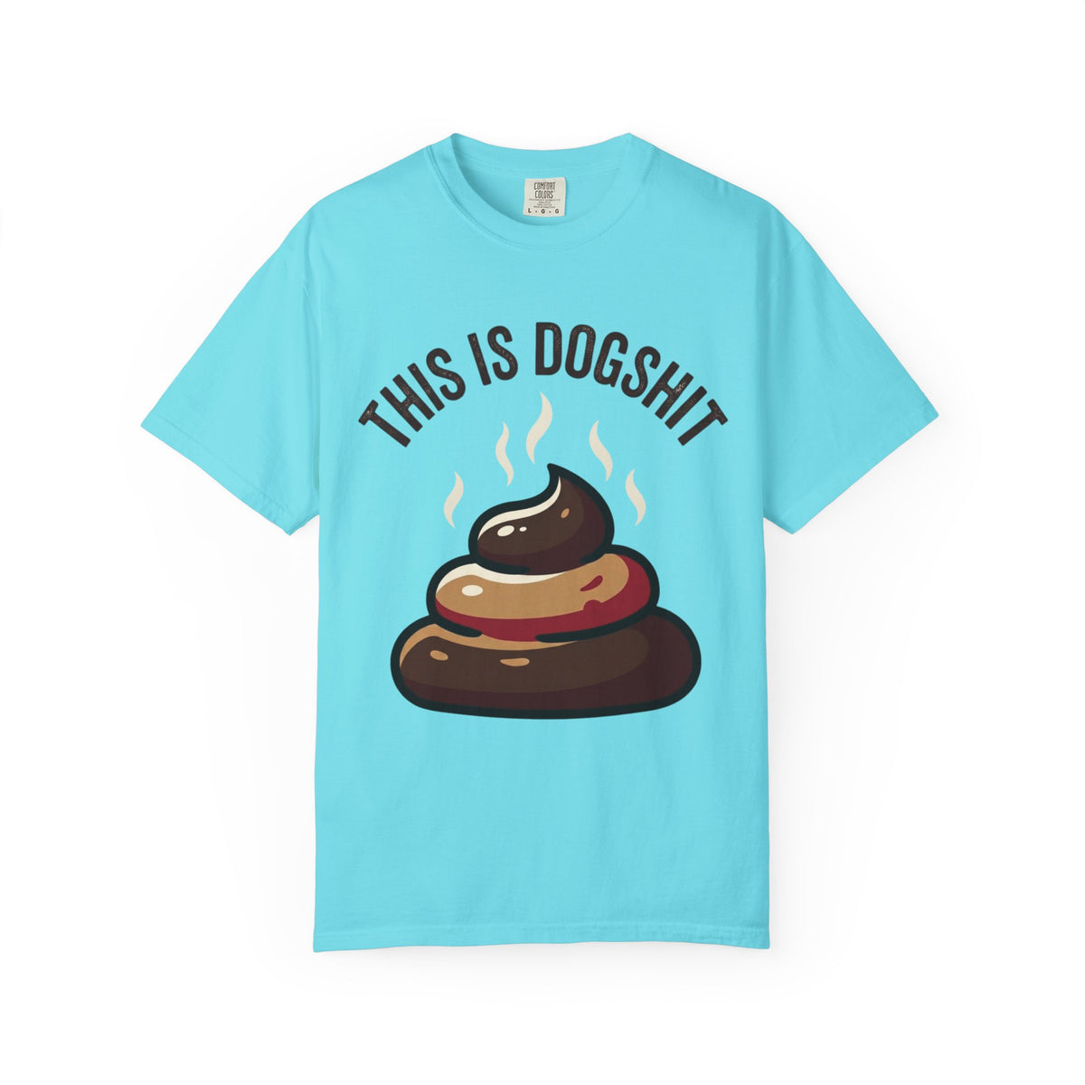 Color: Lagoon Blue | This is Dogshit Unisex Garment-Dyed Tee
