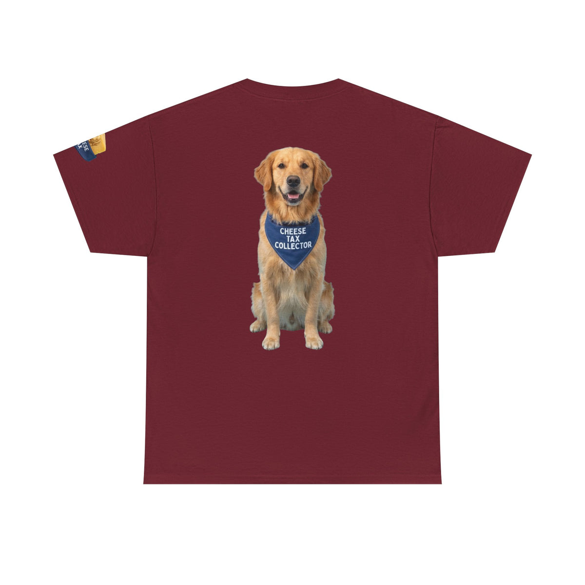 Color: Garnet | Cheese Tax Premium Graphic Tee