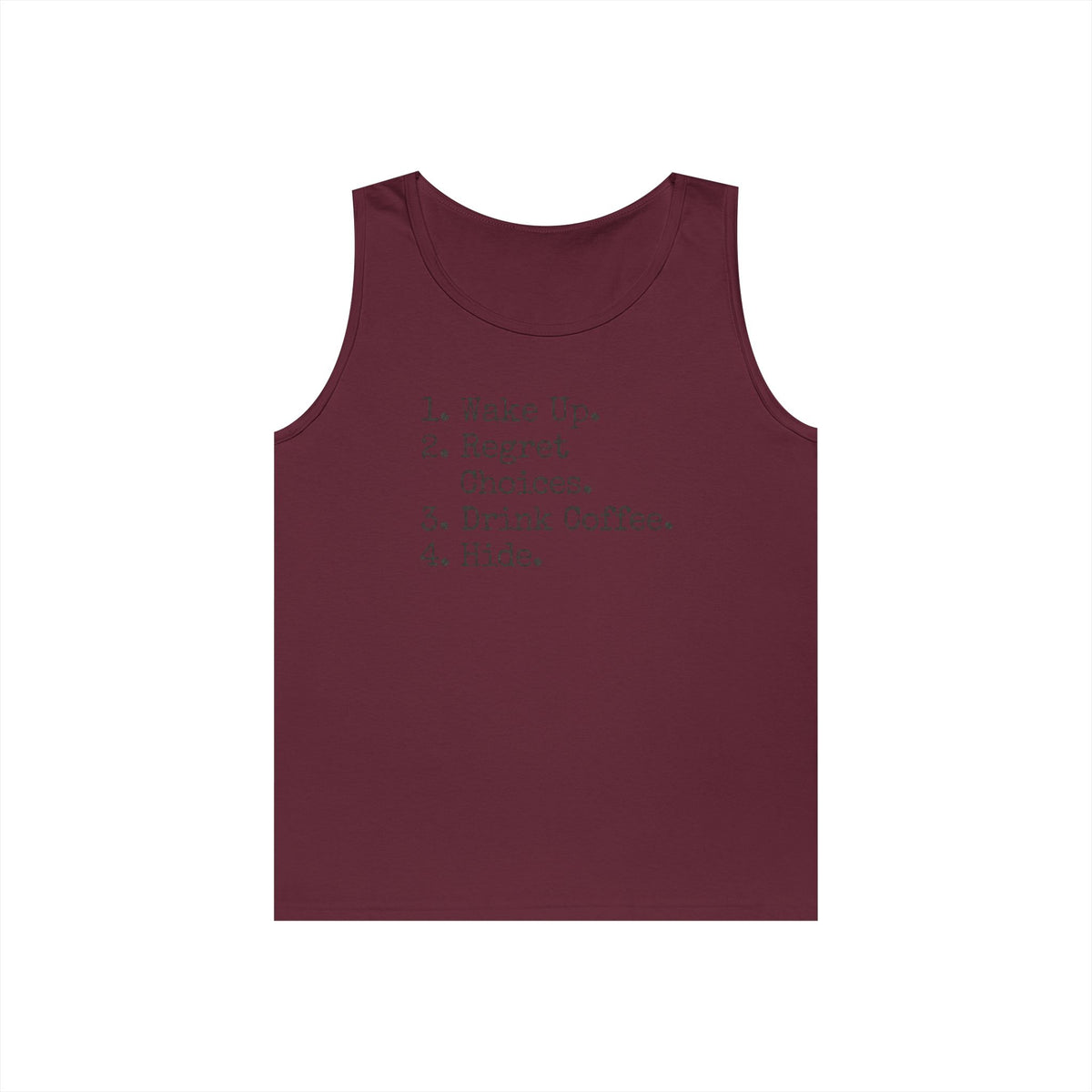 "Daily Schedule Asset" Tank Top