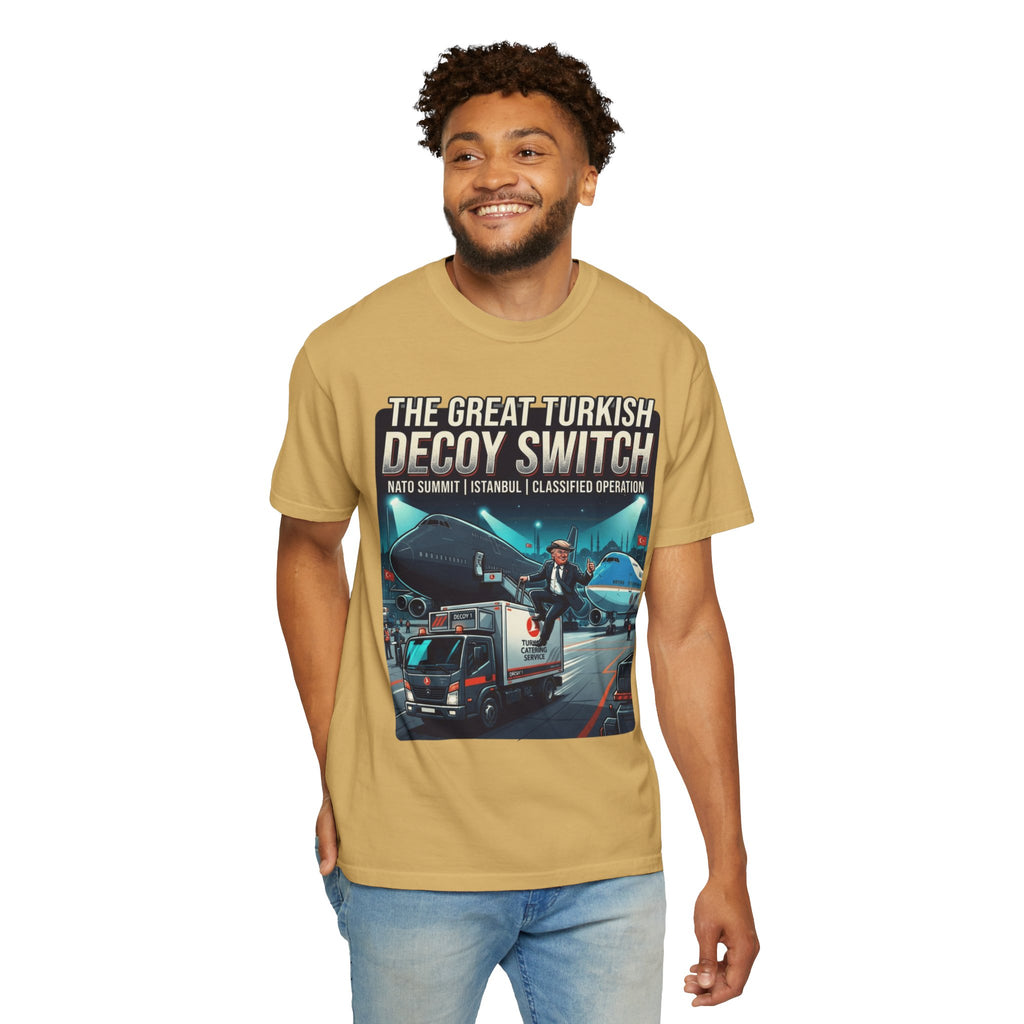 "Decoy Switch" Unisex Garment-Dyed Tee