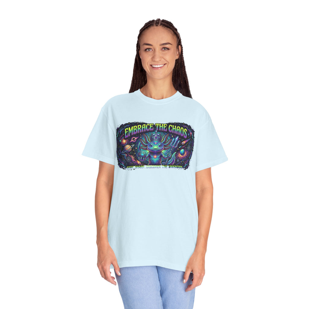 "Embrace the Chaos" Unisex Garment-Dyed Tee