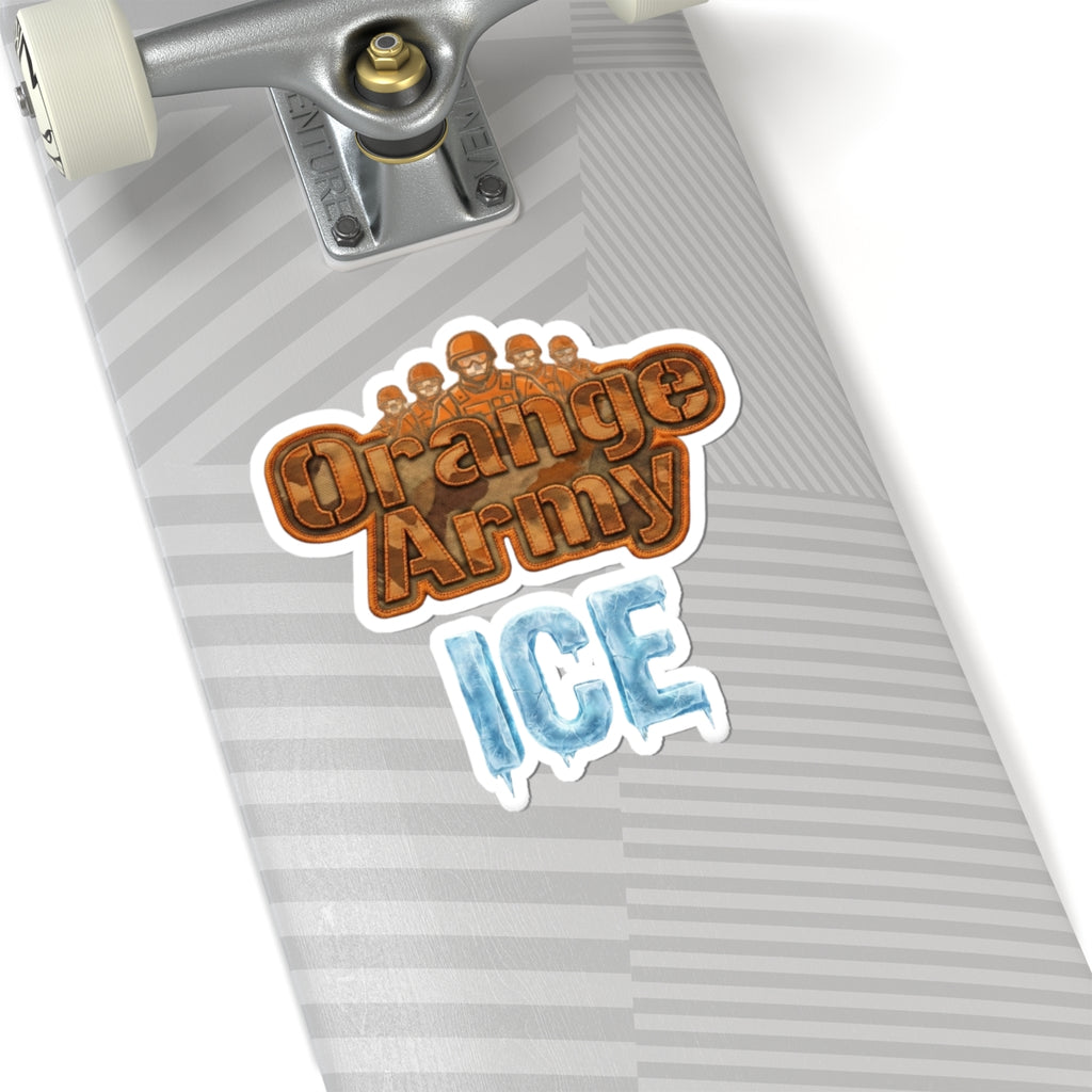 Cold-Blooded Infantry | Kiss-Cut Sticker — AttitudeShirts