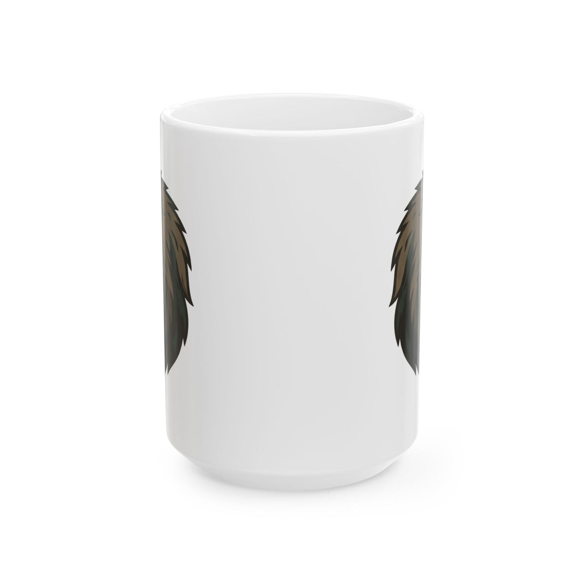 "Mapinguari (Amazon Rainforest)" White Ceramic Mug — Graphic