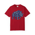 "Cyber Rhino" Unisex Garment-Dyed Tee
