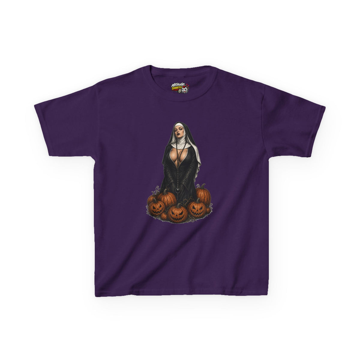 "Halloween Nun" Kids Tee