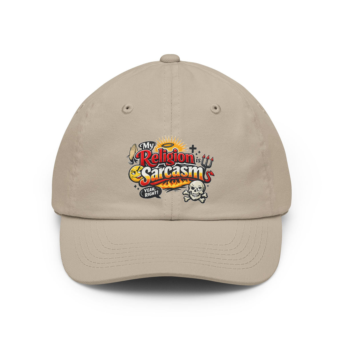 Color: Stone | Religion Sarcasm Dad Hat