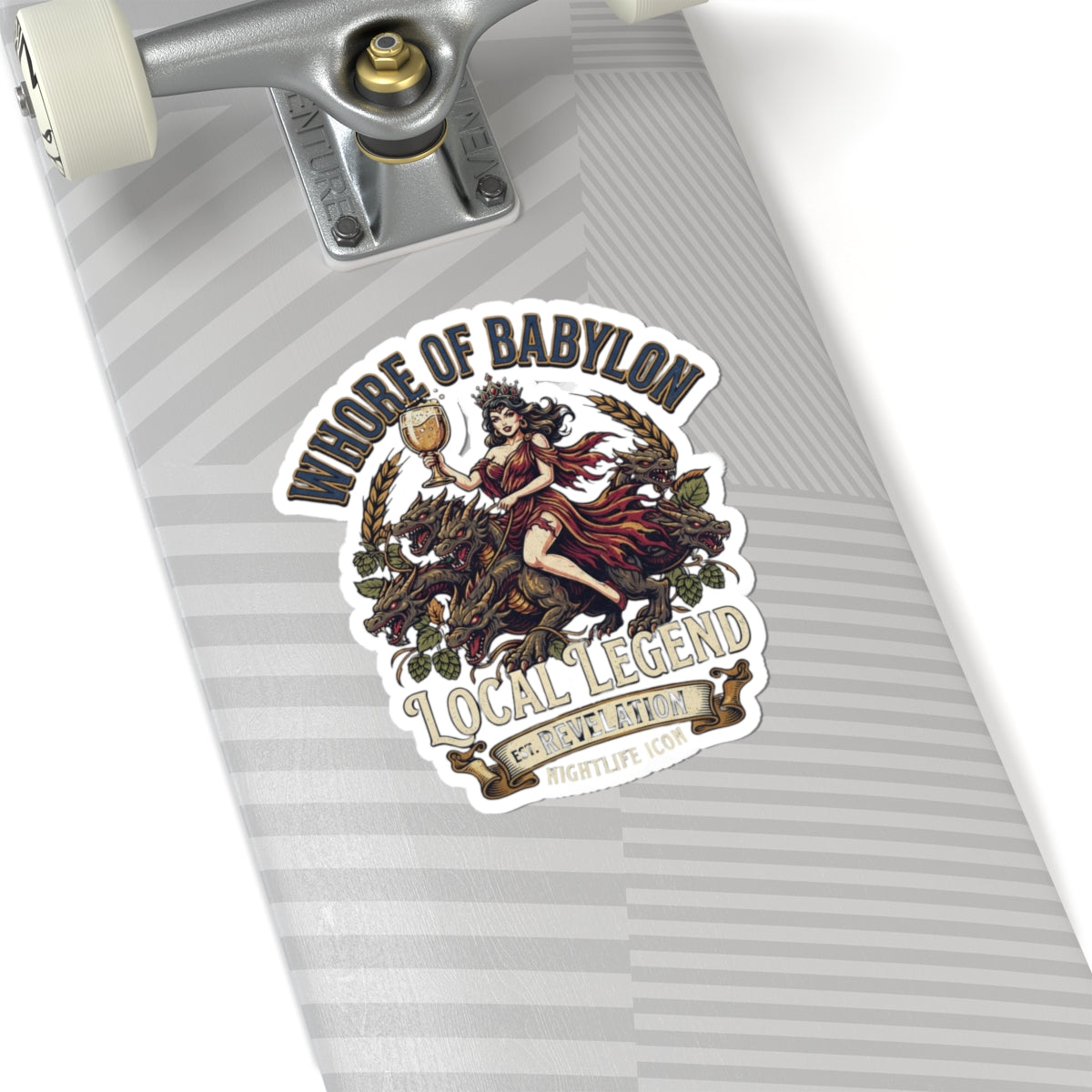 "Good Book Series Whore of Babylon" Sticker — Main
