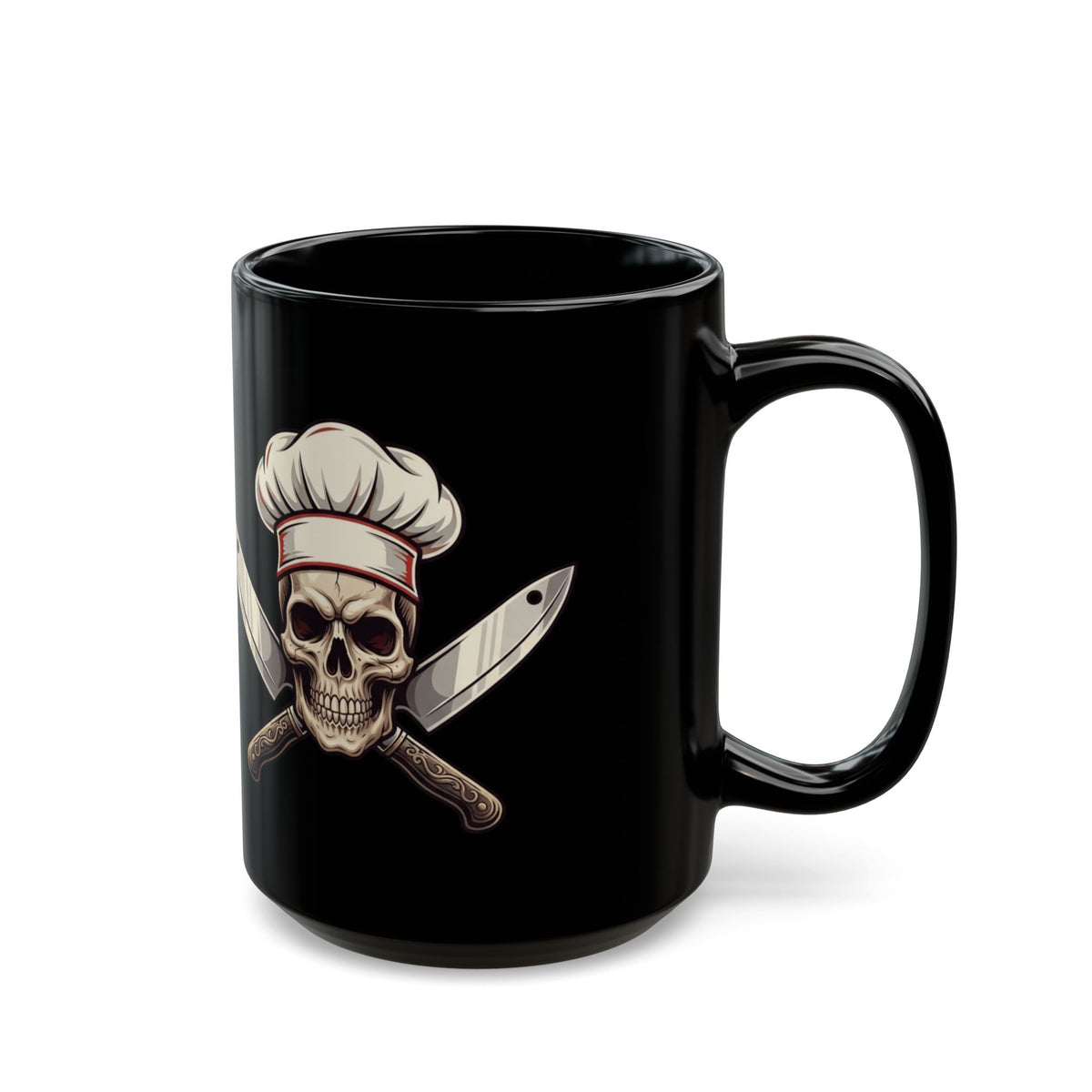 "Hell's Kitchen Literally" Black Ceramic Mug — Graphic