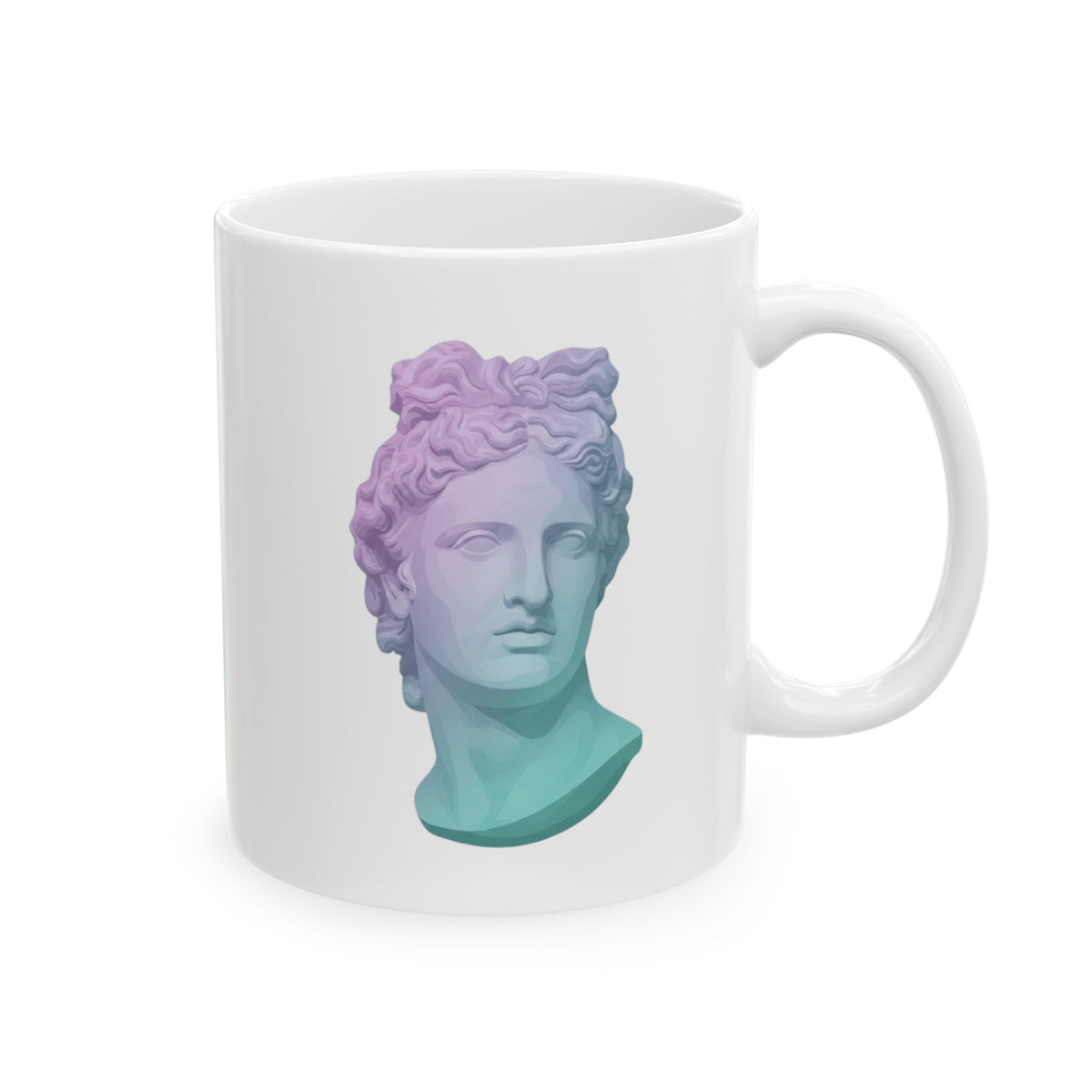 "Dreamscape" White Ceramic Mug — Graphic