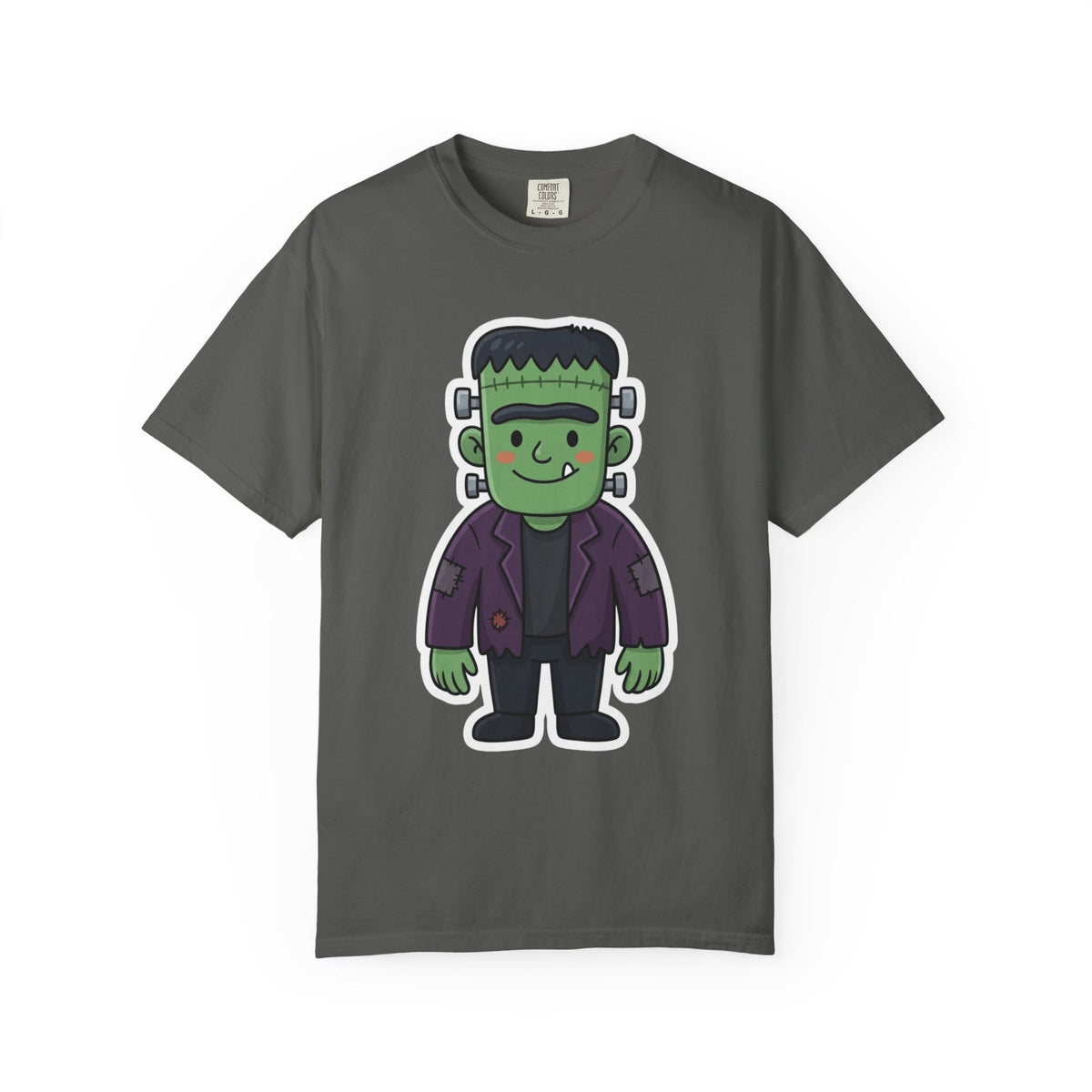 Color: Pepper | Frankenstein Unisex Garment-Dyed Tee