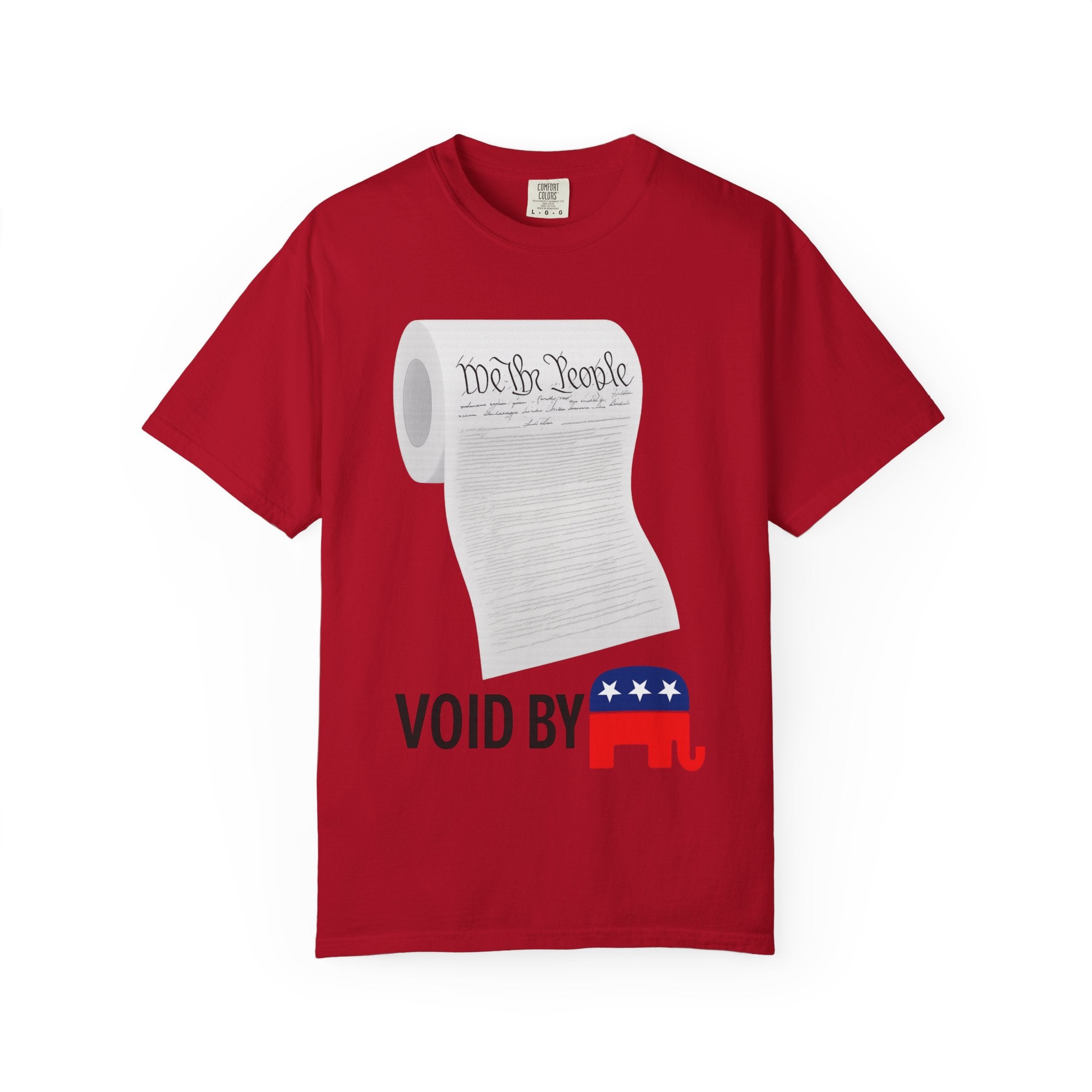 "Constitution Toilet Paper" Unisex Garment-Dyed T-shirt