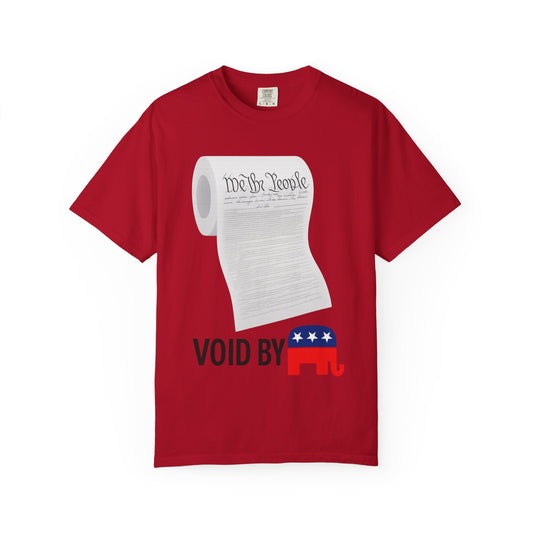 "Constitution Toilet Paper" Unisex Garment-Dyed T-shirt