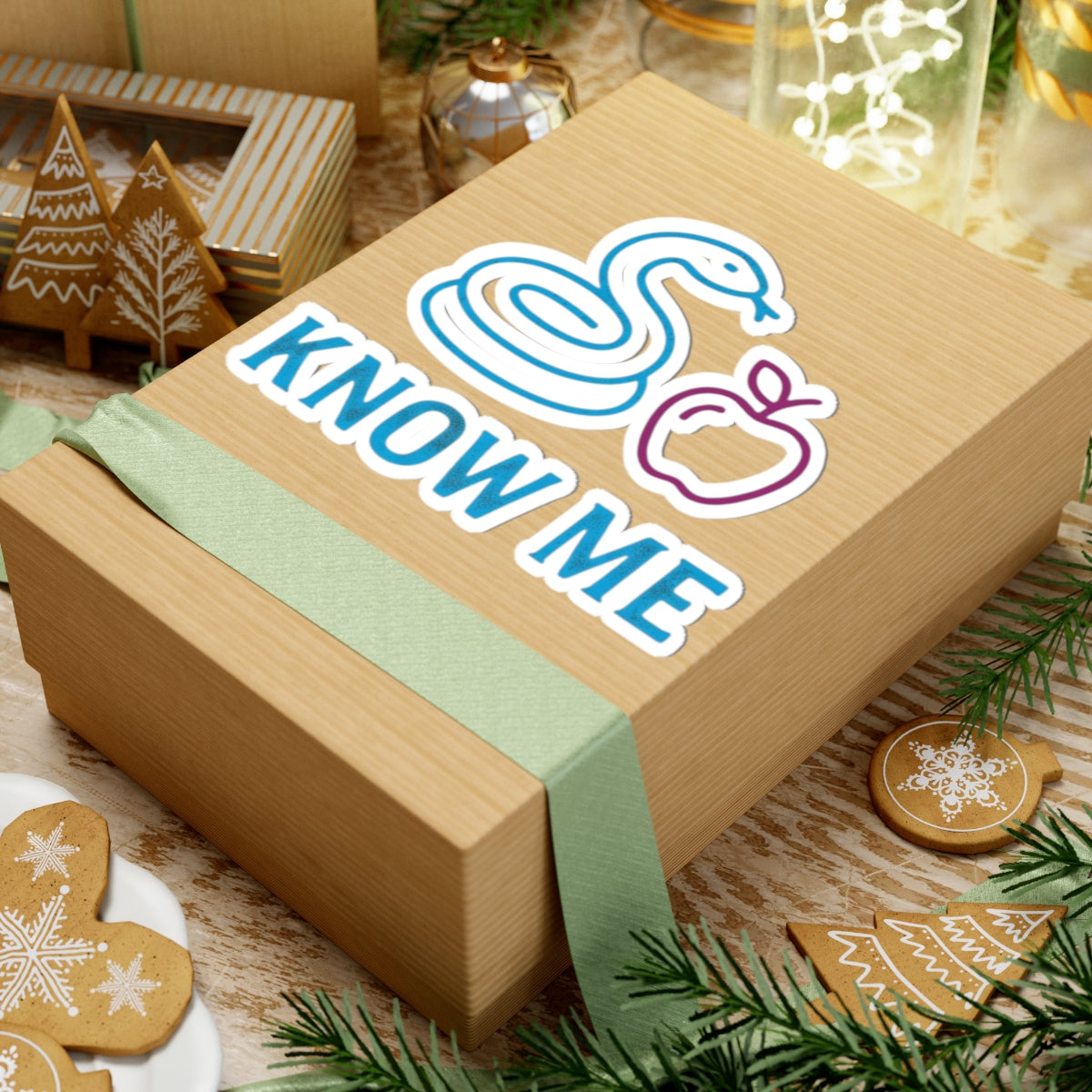 "Good Book Series Know Me In The Biblical Sense" Sticker