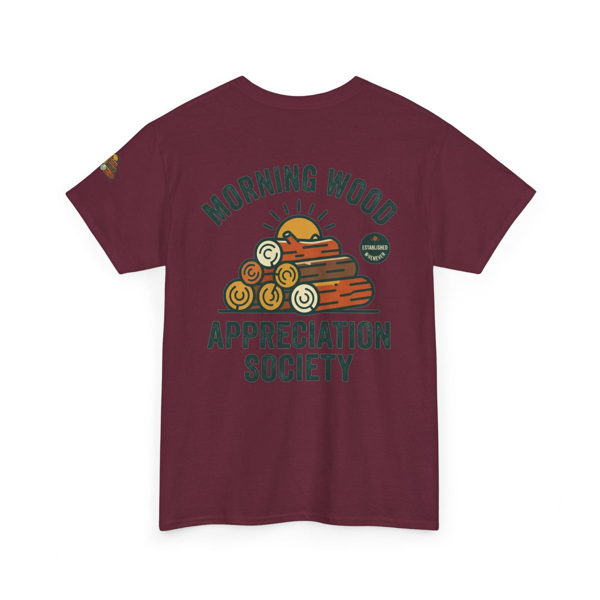"Morning Wood Appreciation Society" Premium Graphic Tee