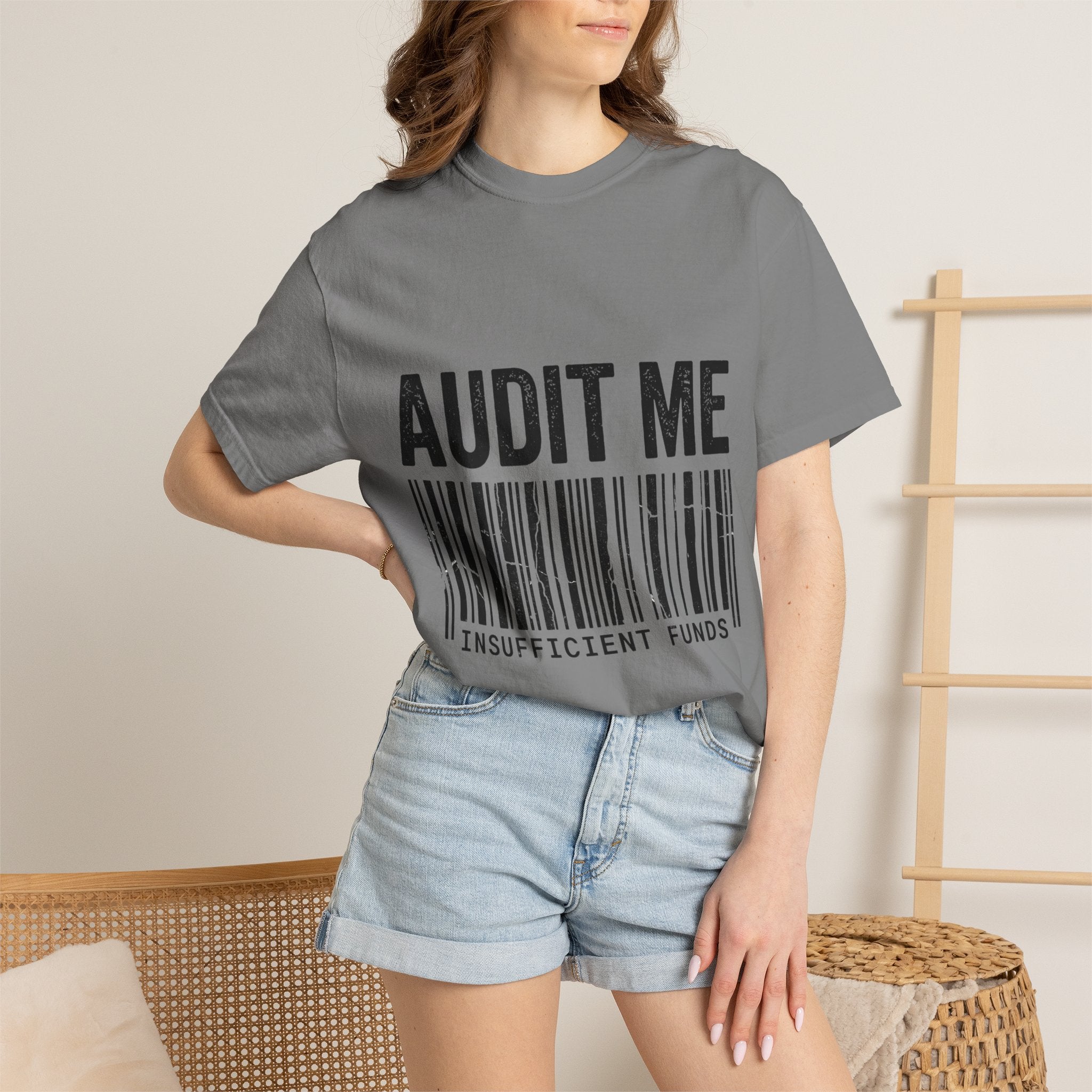 Audit Me, I Dare You | Garment-Dyed Tee — AttitudeShirts