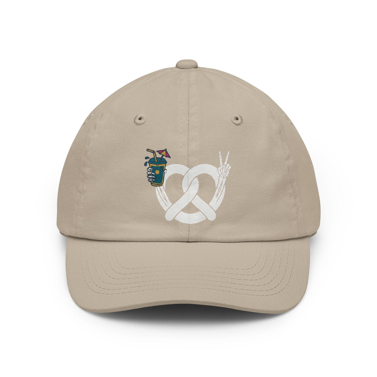 Color: Stone | Flexible But Not About Brunch Dad Hat — Graphic
