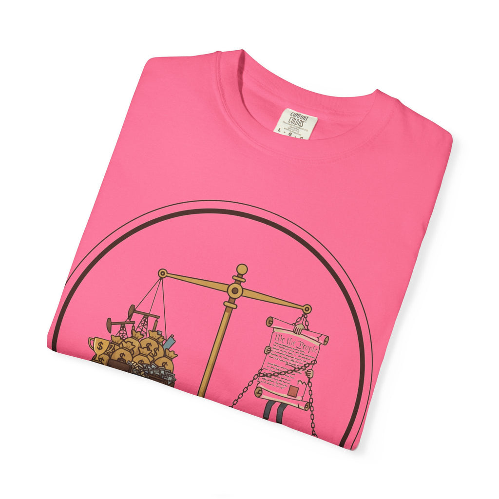 "The Economic Balance" Unisex Garment-Dyed T-shirt