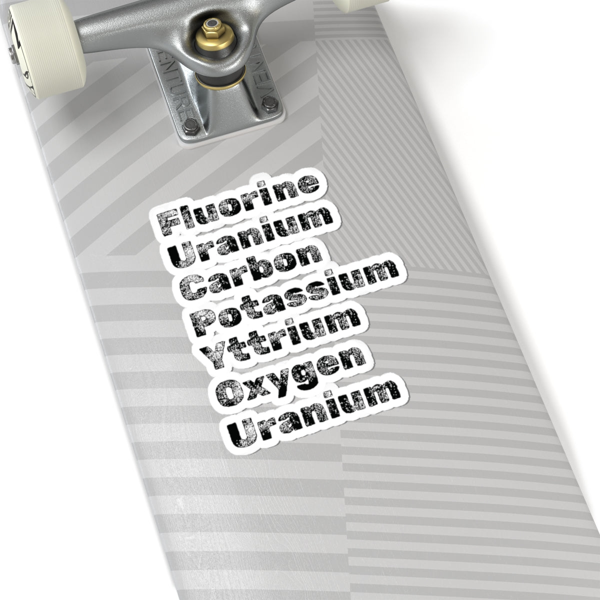 "Periodic Salt" Kiss-Cut Stickers