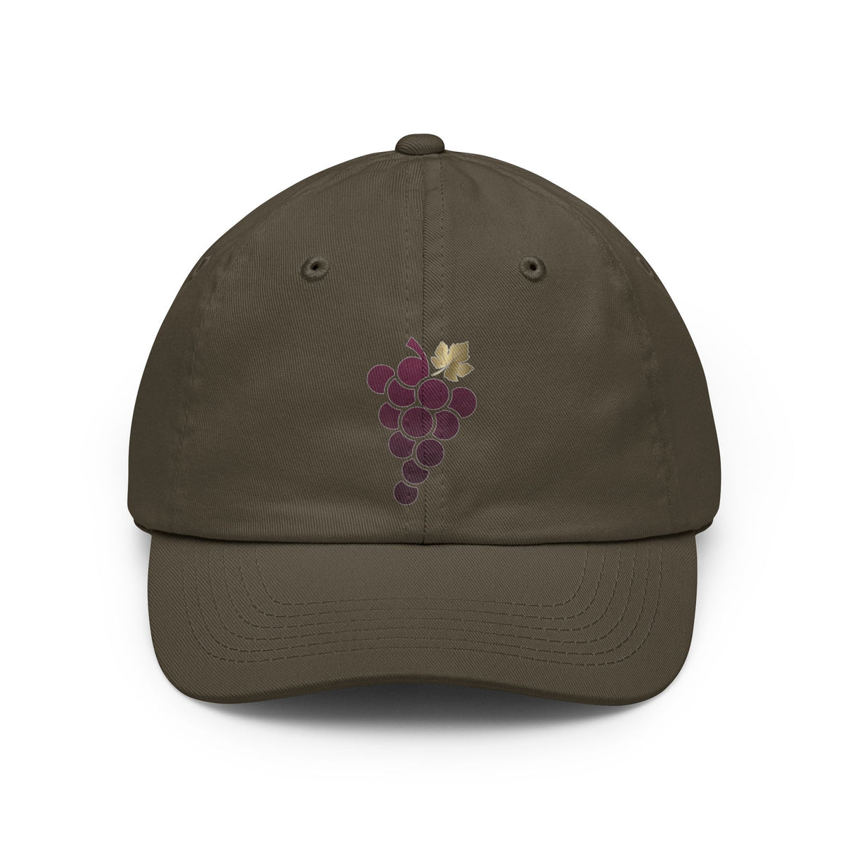 Color: Olive | Grateful for the Carbernet Dad Hat — Graphic