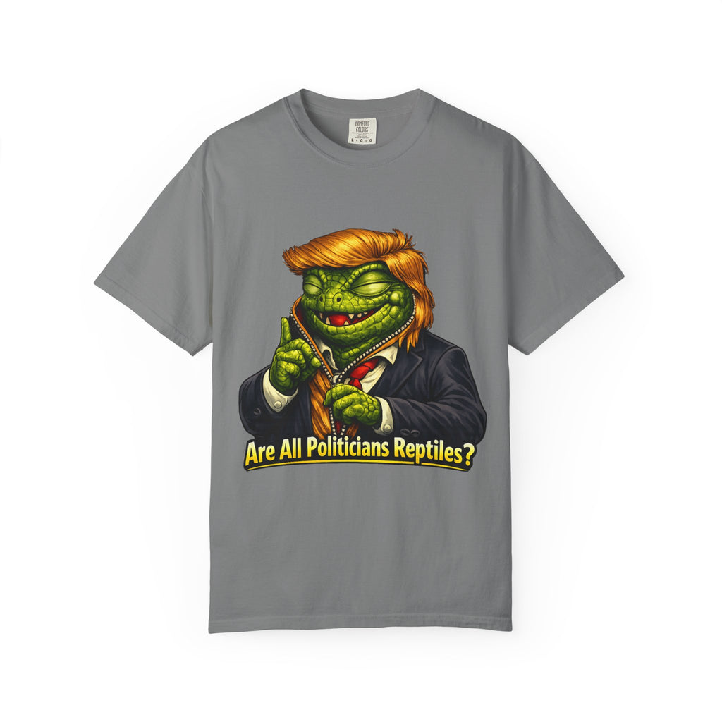 Reptilian Congress Committee | Garment-Dyed Tee — AttitudeShirts