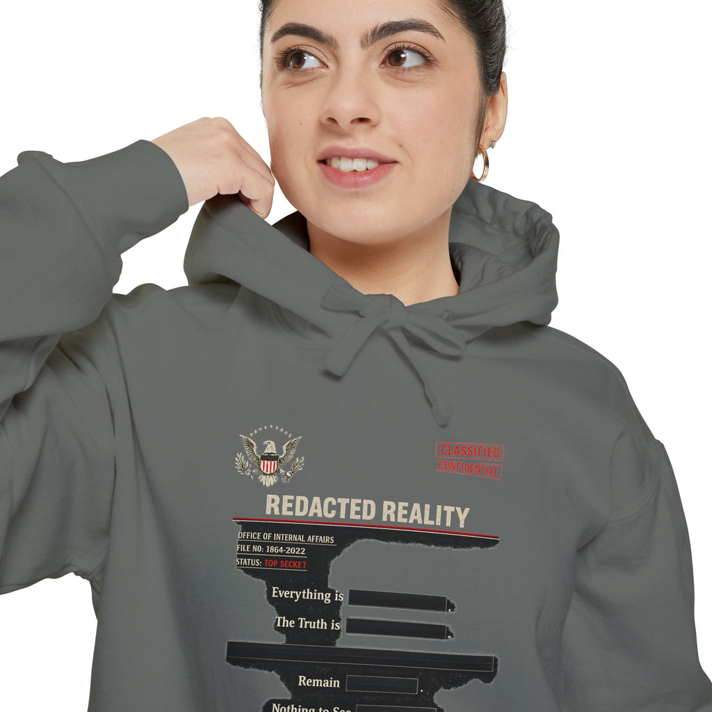 Unfiltered & Unapologetic | Garment-Dyed Hoodie — AttitudeShirts