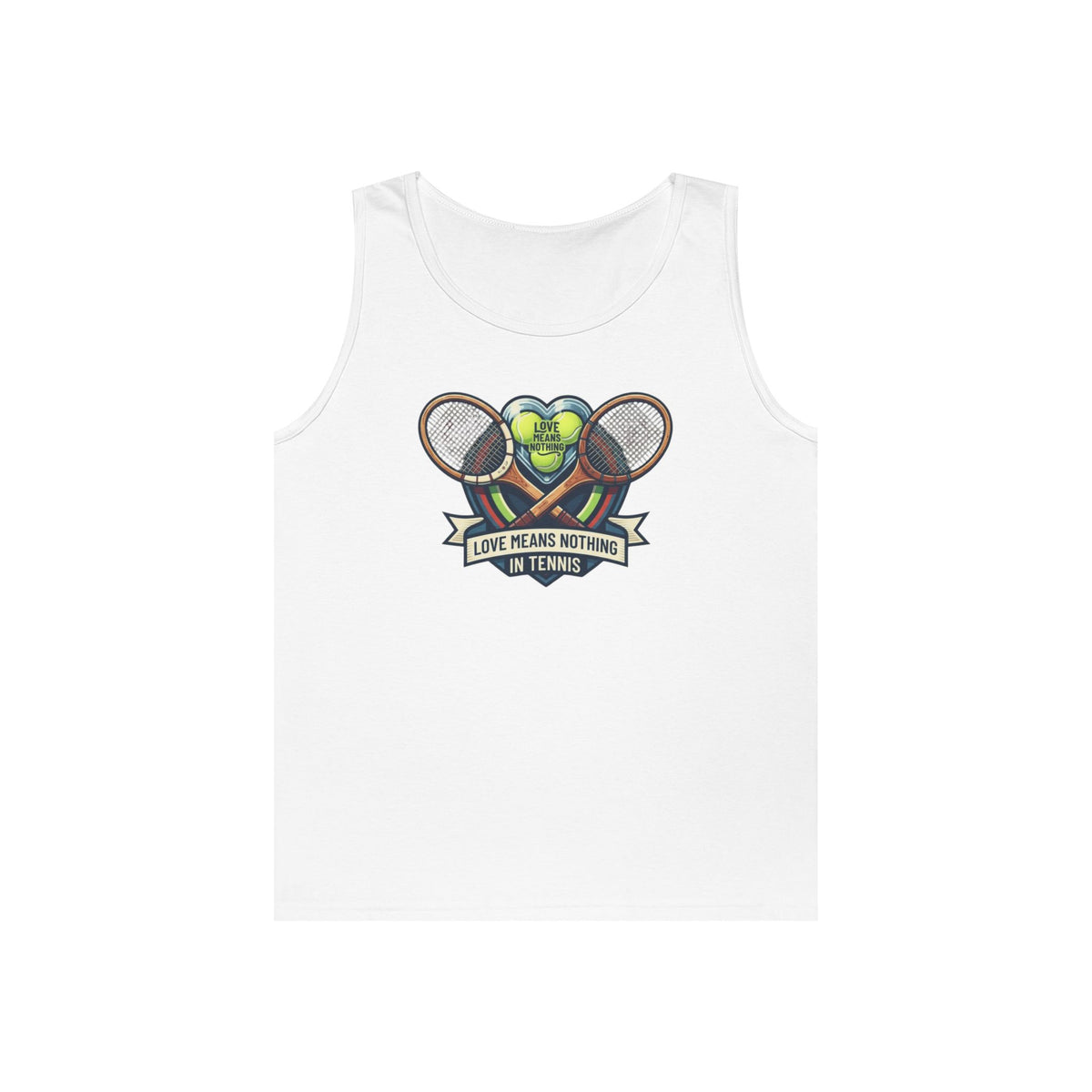 "Love Means Nothing in Tennis" Tank Top