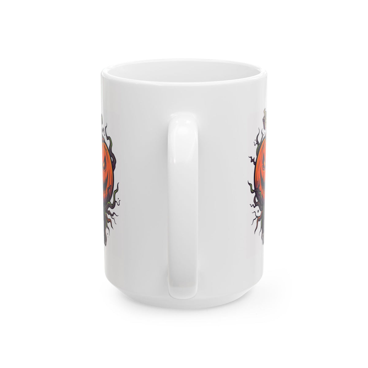 "Current Politics" White Ceramic Mug — Graphic