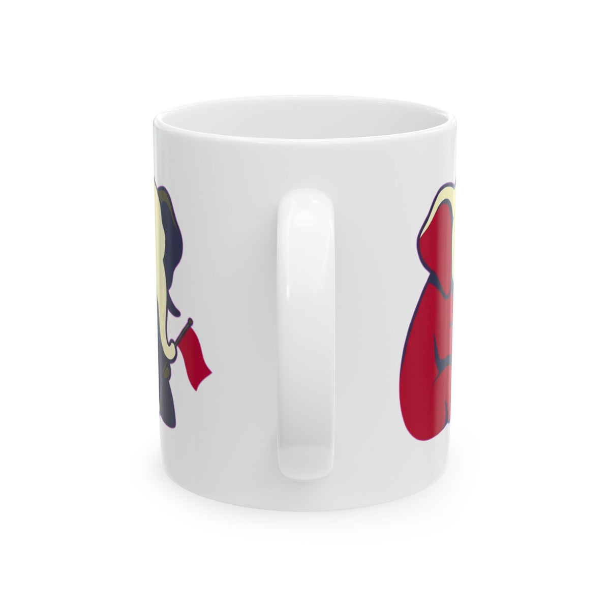 "Is It 2028 Yet" White Ceramic Mug — Graphic