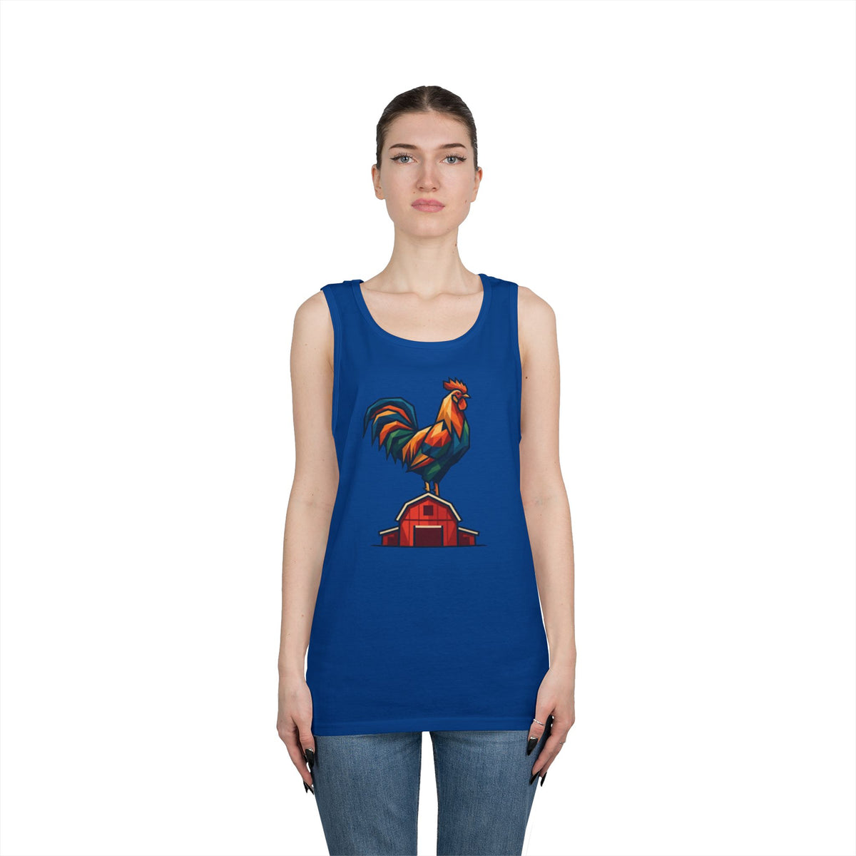"Barnyard Rooster" Tank Top