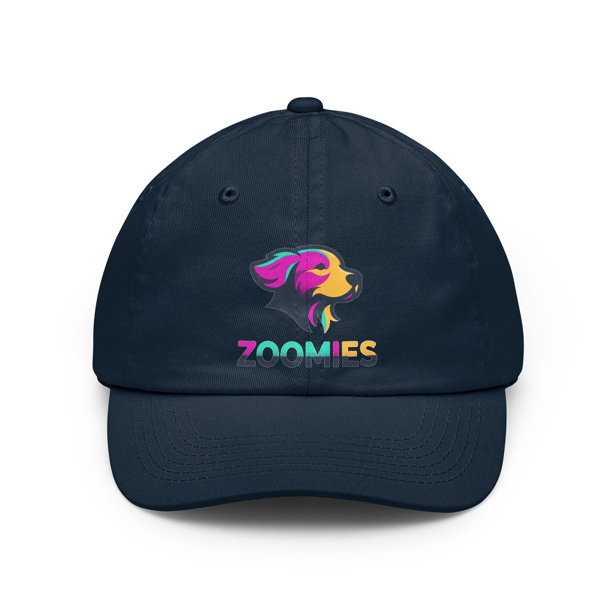 Color: Navy | Professional Zoomie Expert Dad Hat — Graphic