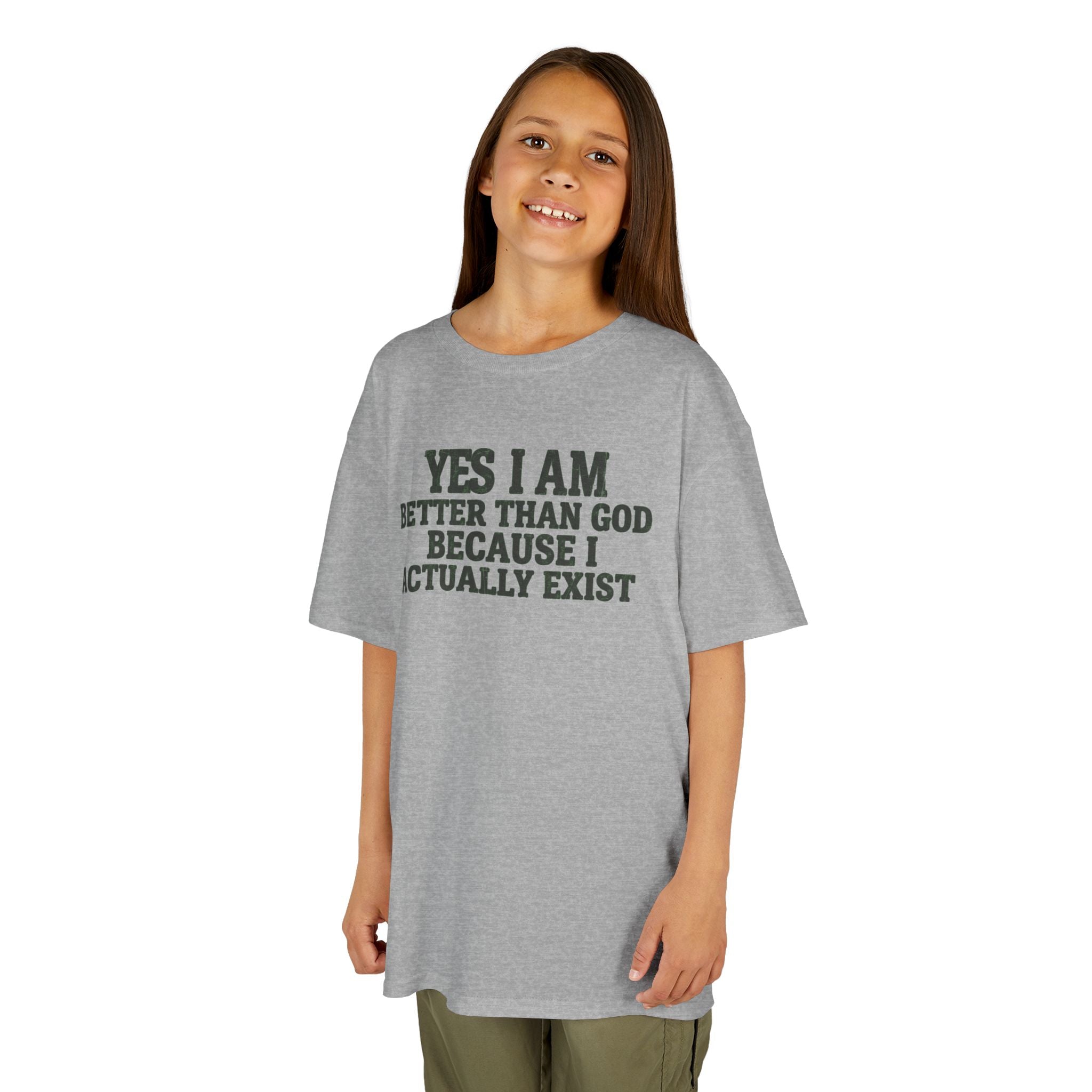 "Better than God" Kids Tee