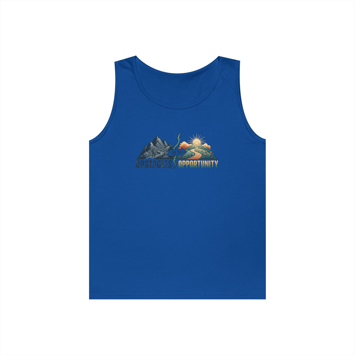 Color: Royal | Obstacle Or An Opportunity Tank Top