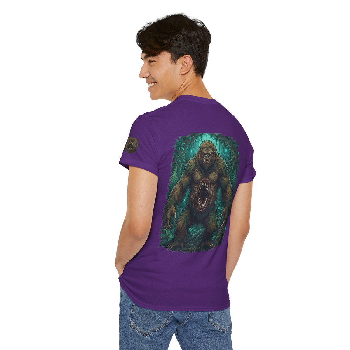 Color: Purple | Mapinguari (Amazon Rainforest) Premium Graphic Tee