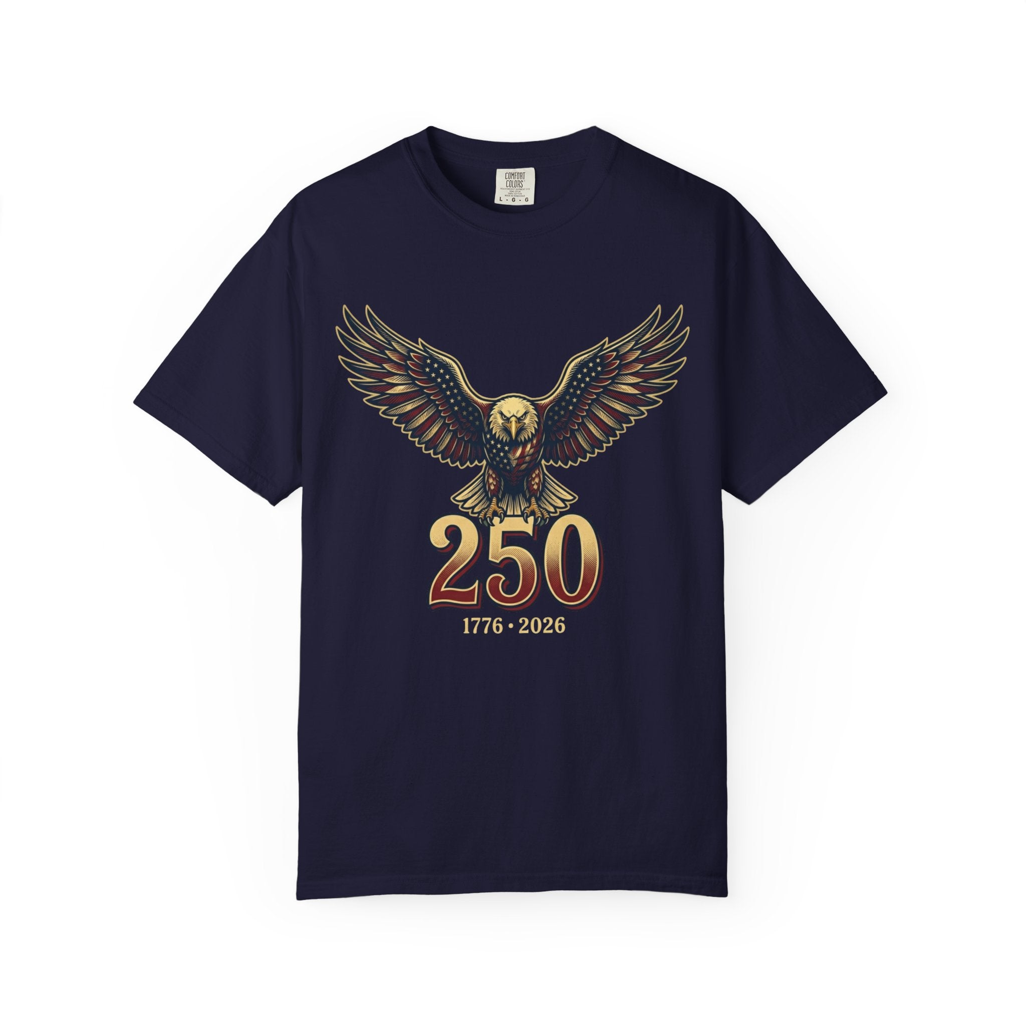 "USA Eagle 250 Years" Unisex Garment-Dyed Tee