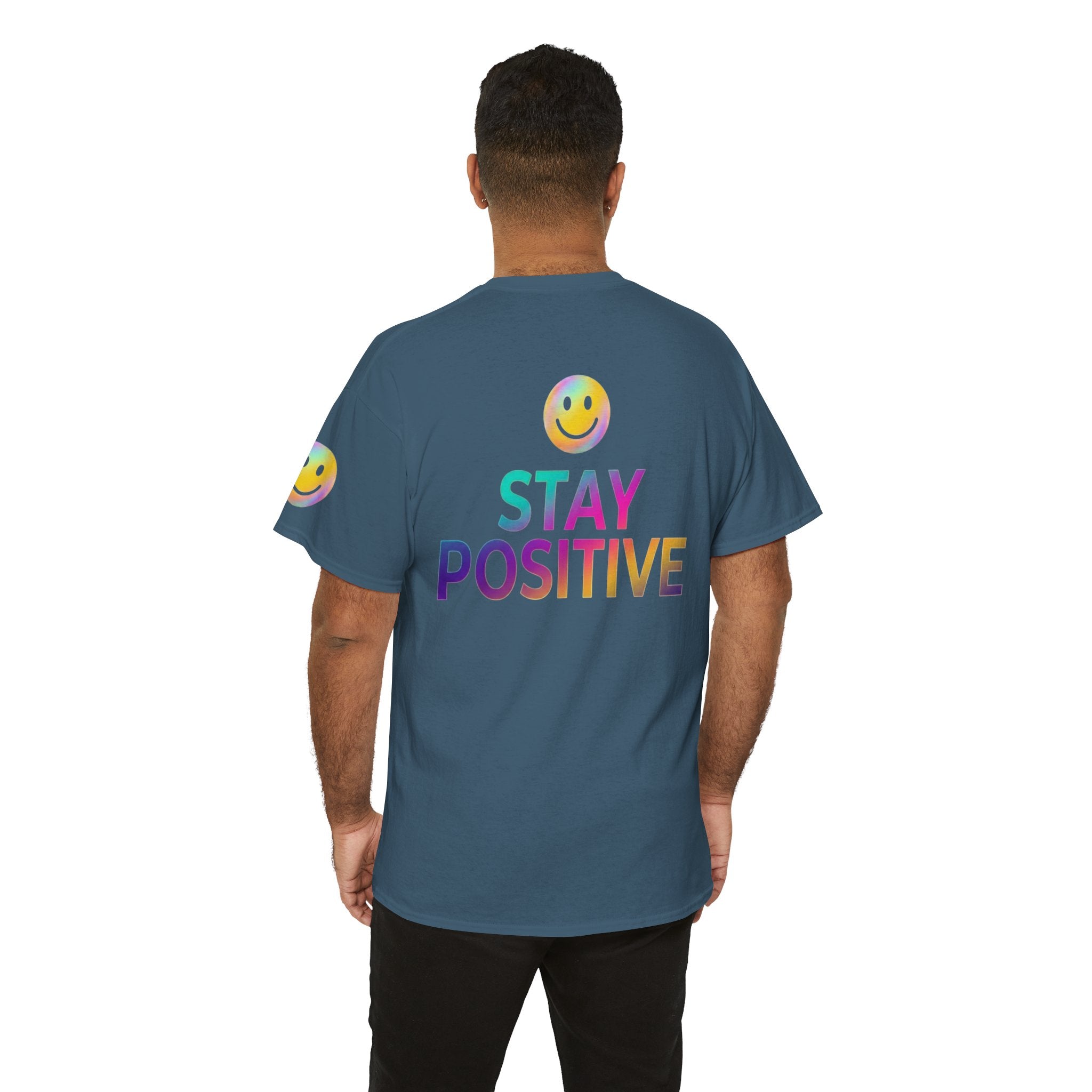 "Stay Positive" Premium Graphic Tee