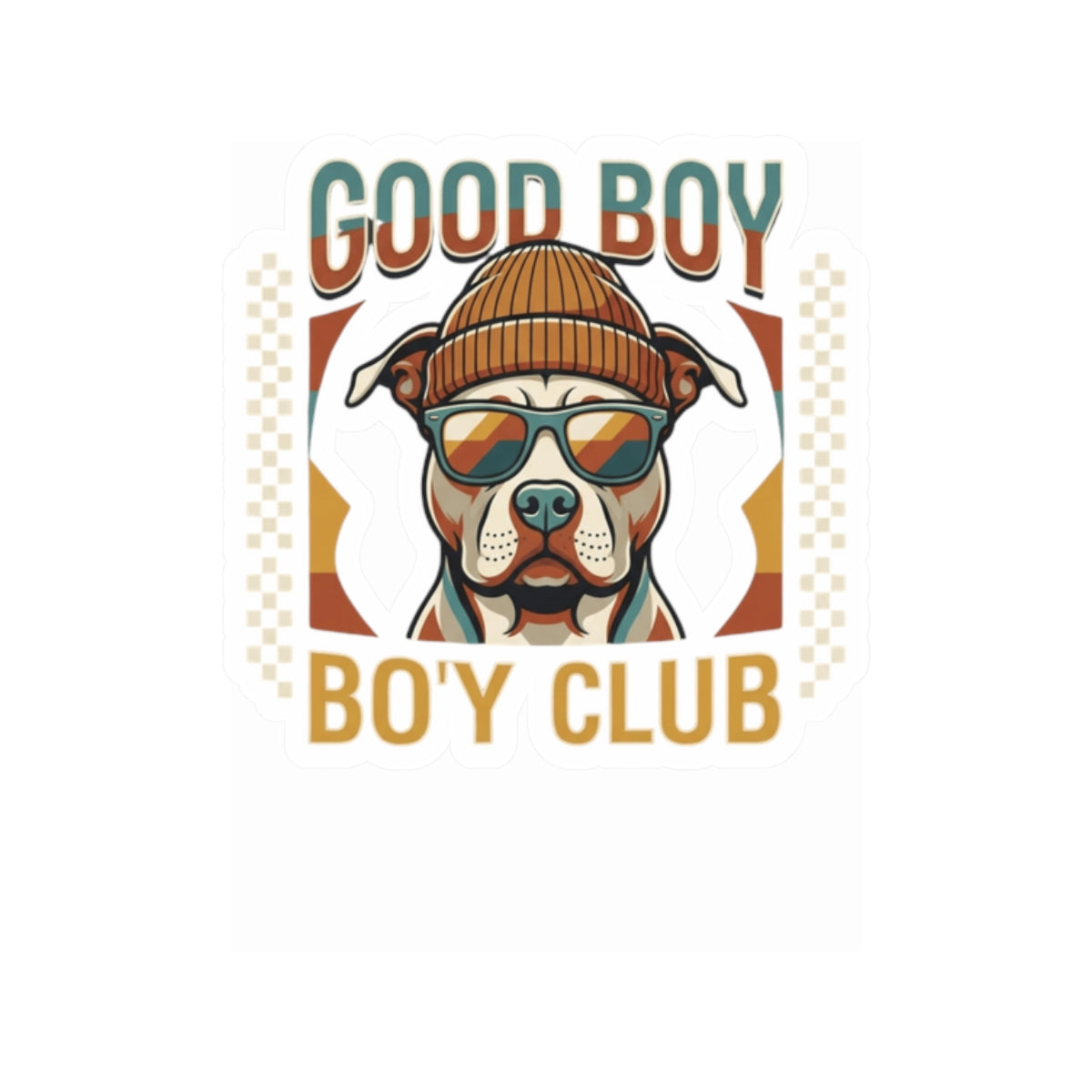 "Good Boy Bo'y Club" Sticker — Main