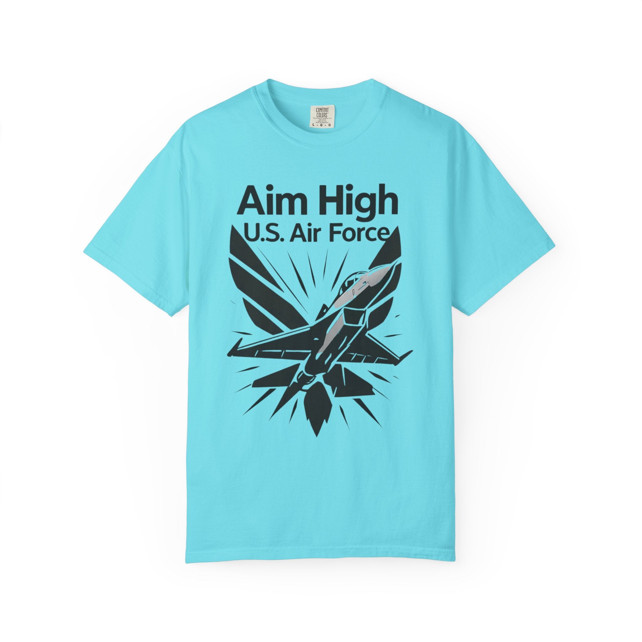 "Aim High" Unisex Garment-Dyed T-shirt