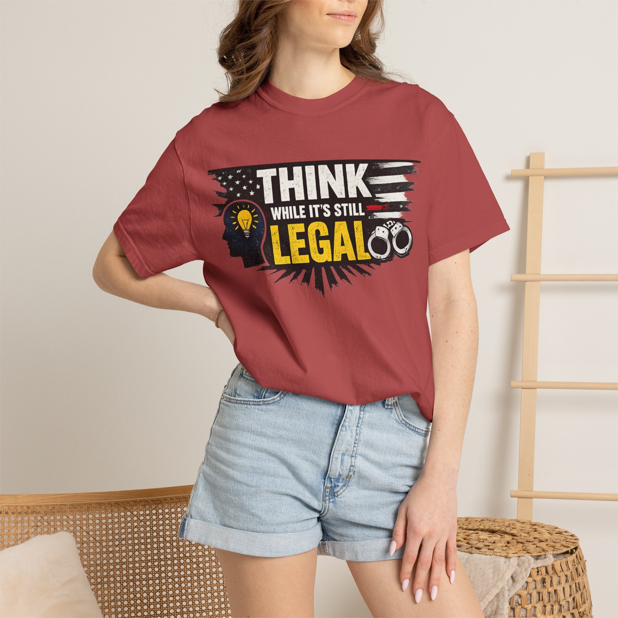 "The Endangered Species Act (For Your Brain)" Unisex Garment-Dyed T-shirt