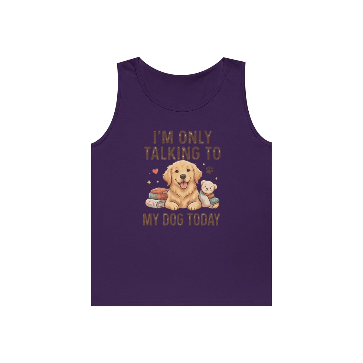 "I'm Only Talking To My Dog Today" Tank Top