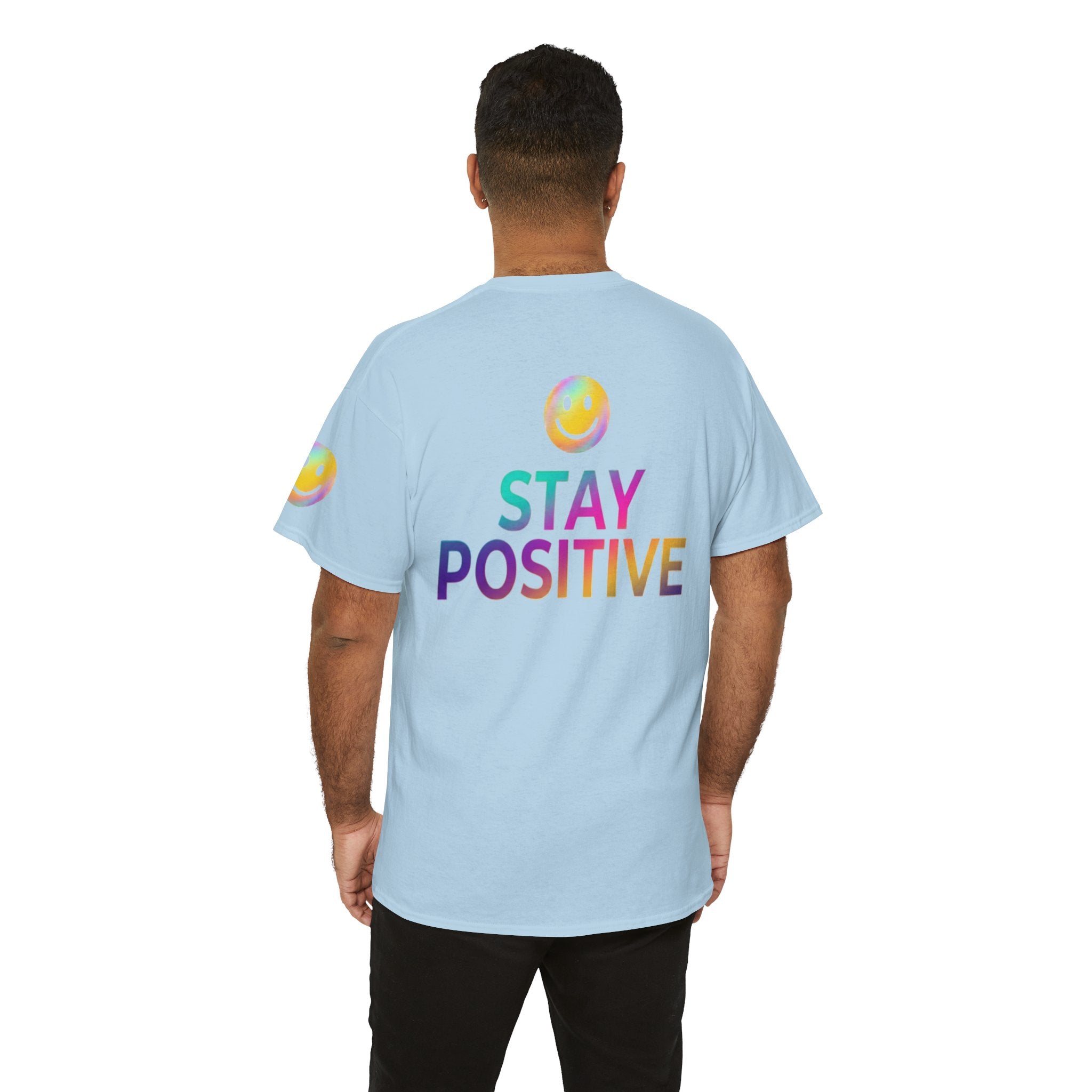 "Stay Positive" Premium Graphic Tee