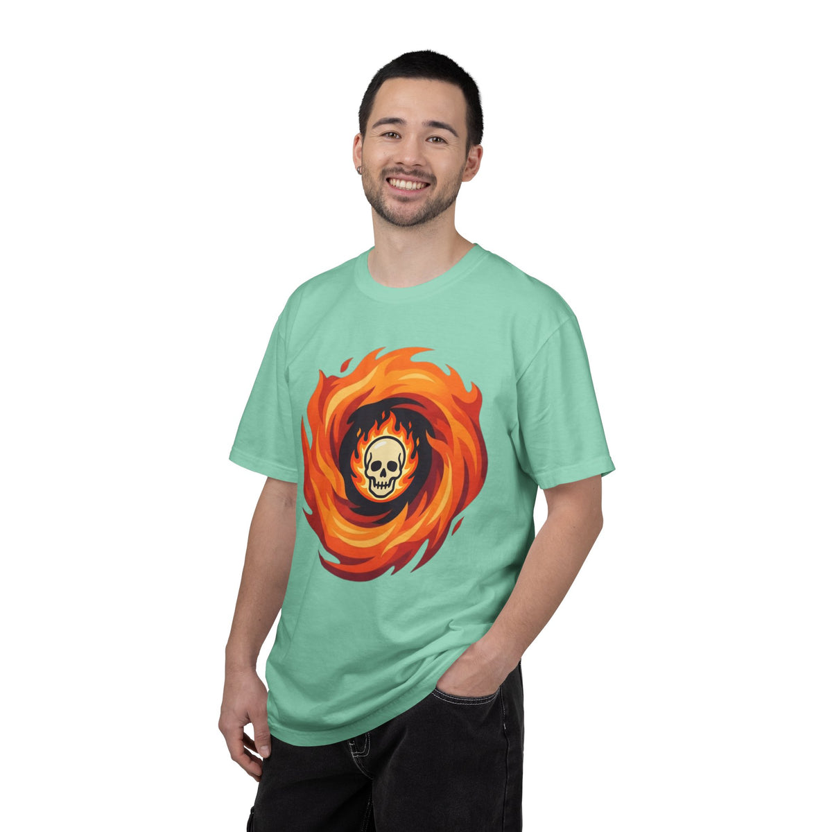Color: Island Reef | Hellfire Unisex Garment-Dyed Tee