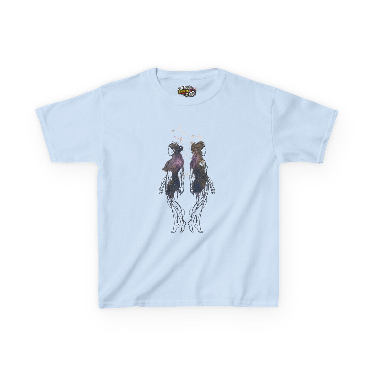 "Gemini The Celestial Twins" Kids Tee