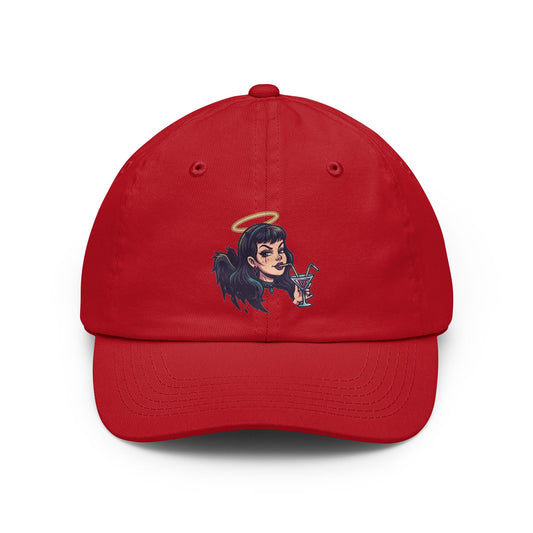 Color: Red | Fallen From Grace and Loving the Drop Dad Hat