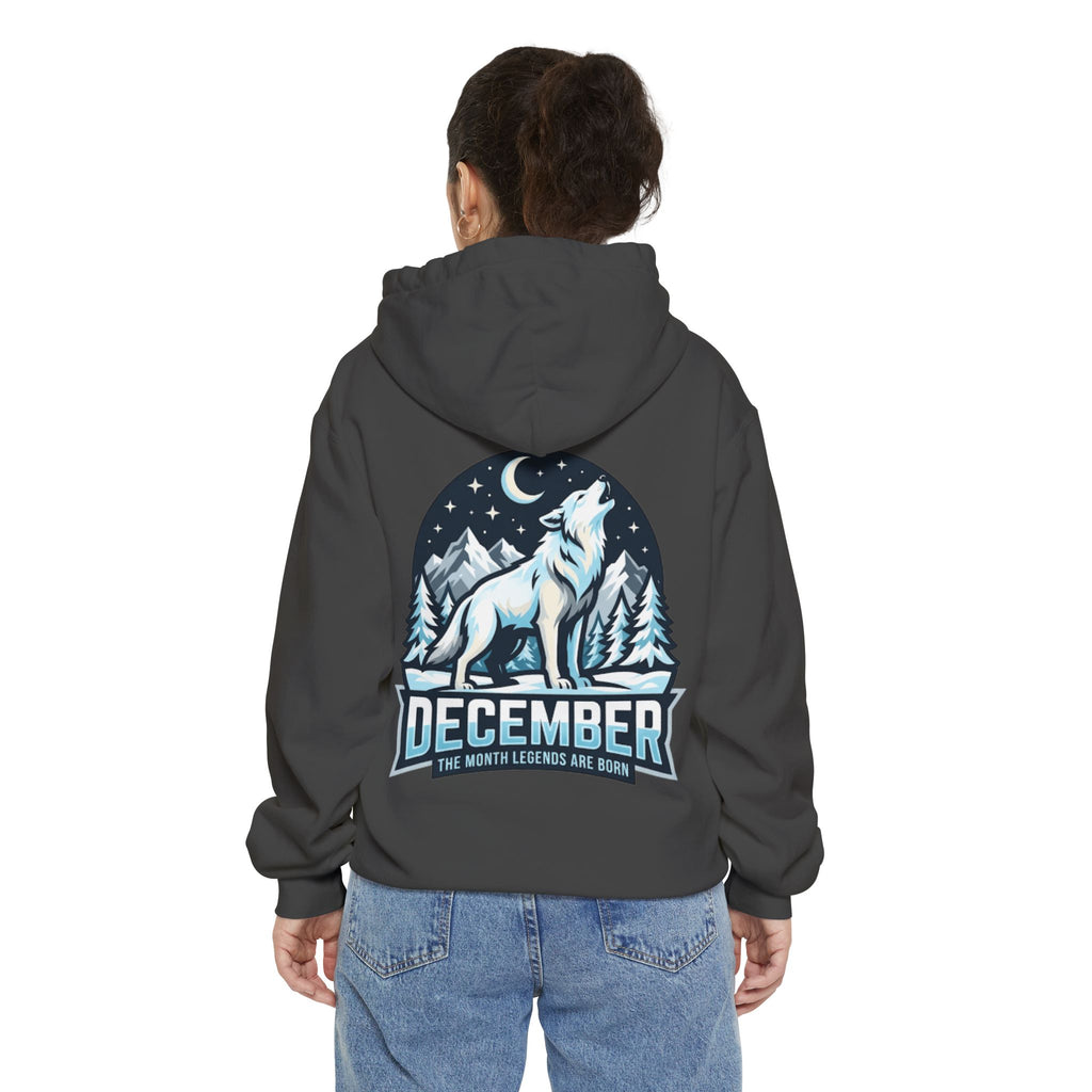"December Legend" Garment-Dyed Hoodie