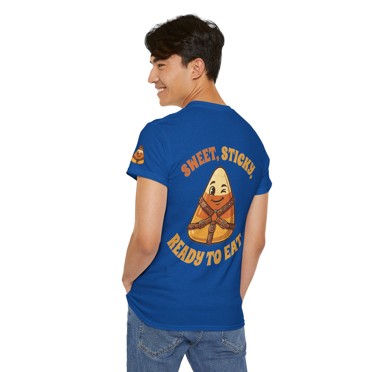 Color: Royal | Sweet Sticky Ready to Eat Premium Graphic Tee