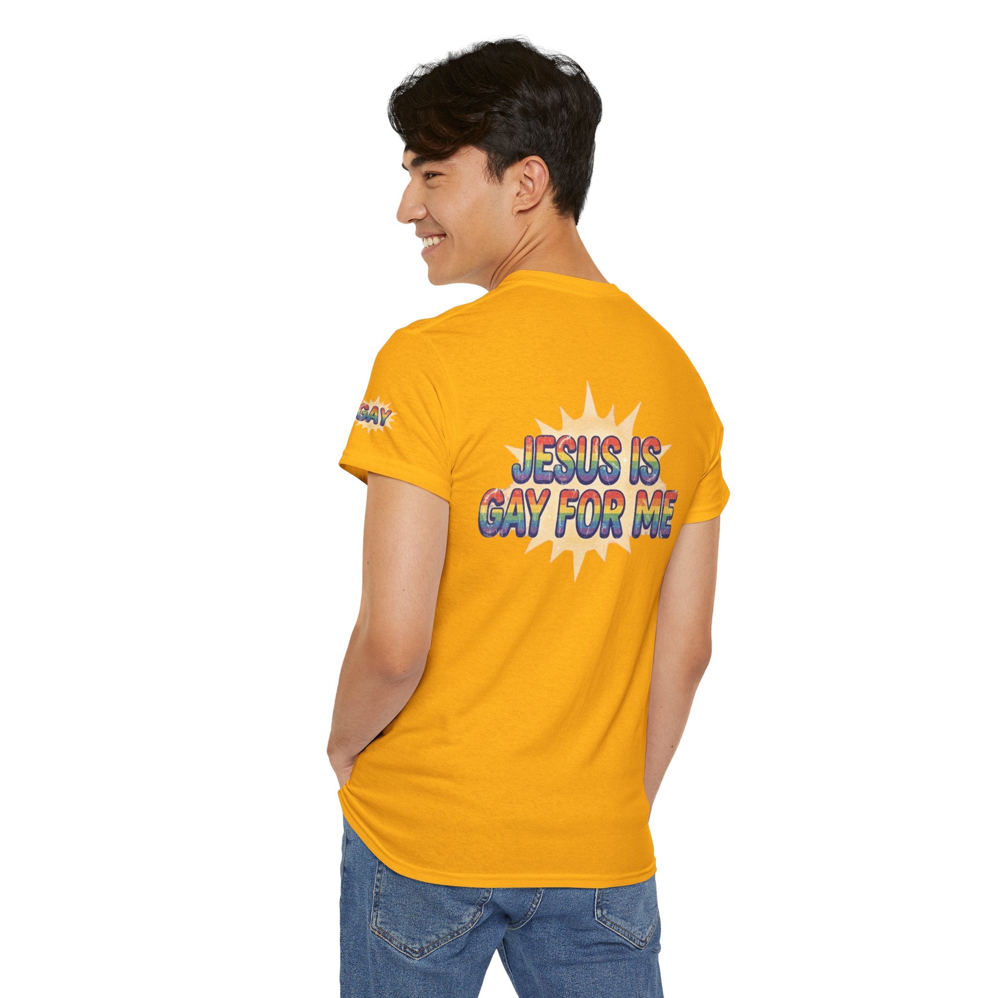 "Jesus is Gay For Me" Premium Graphic Tee