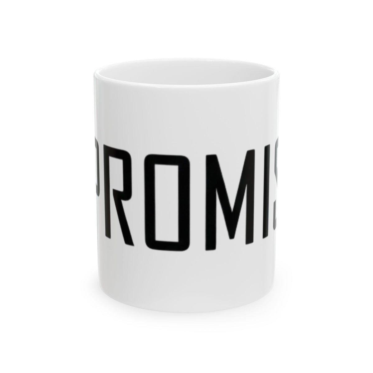 "Promise I'm Worse" White Ceramic Mug — Graphic