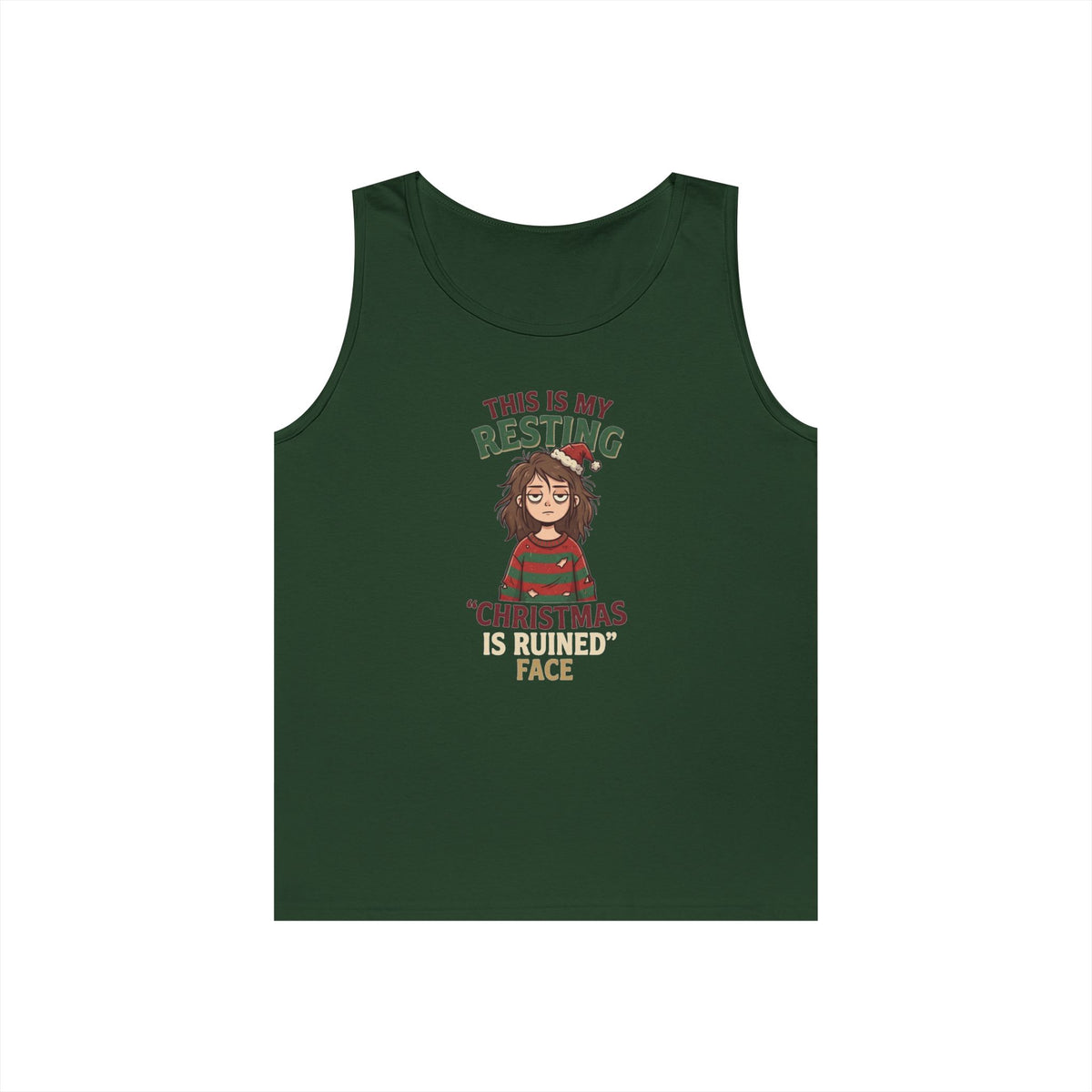 "Christmas Is Ruined" Tank Top