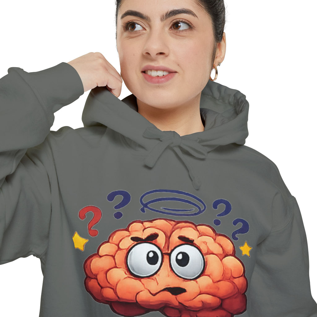 Error 404: Brain Not Found | Garment-Dyed Hoodie — AttitudeShirts