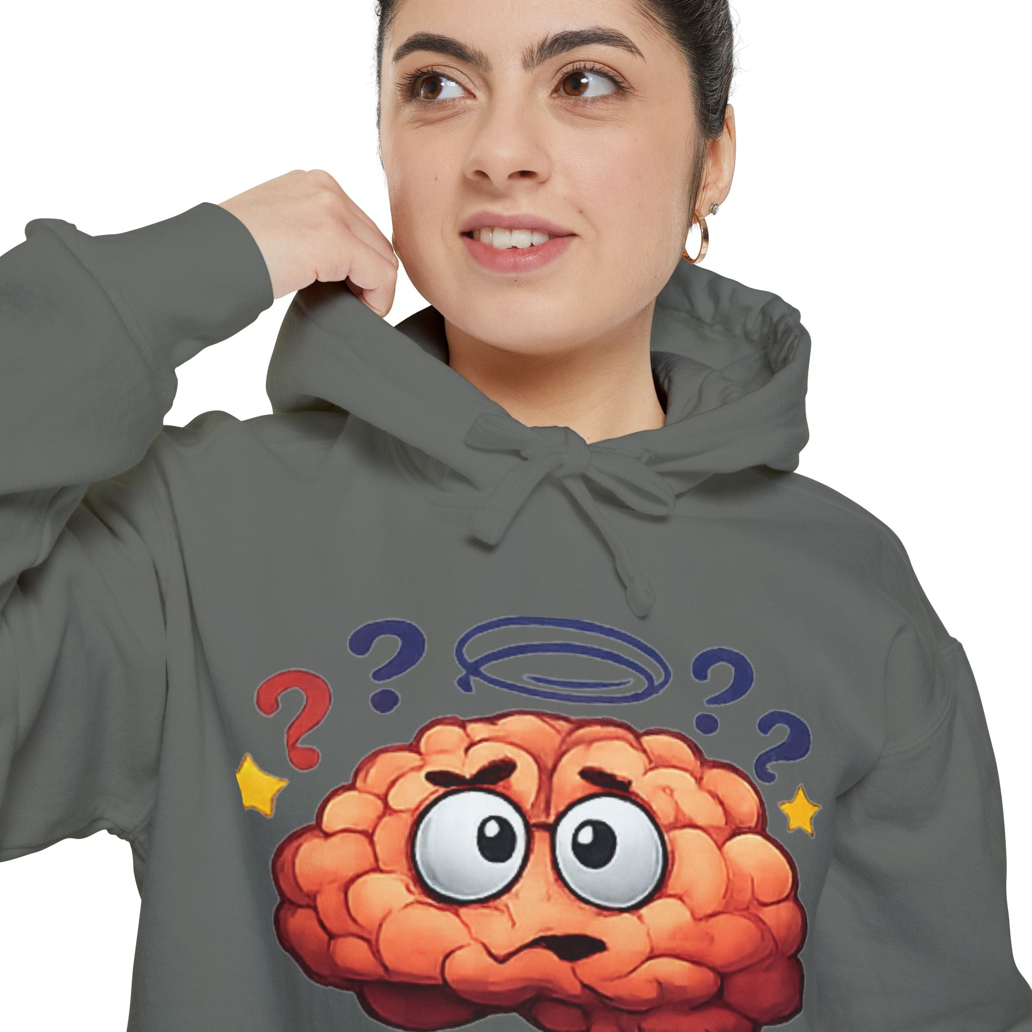 Error 404: Brain Not Found | Garment-Dyed Hoodie — AttitudeShirts